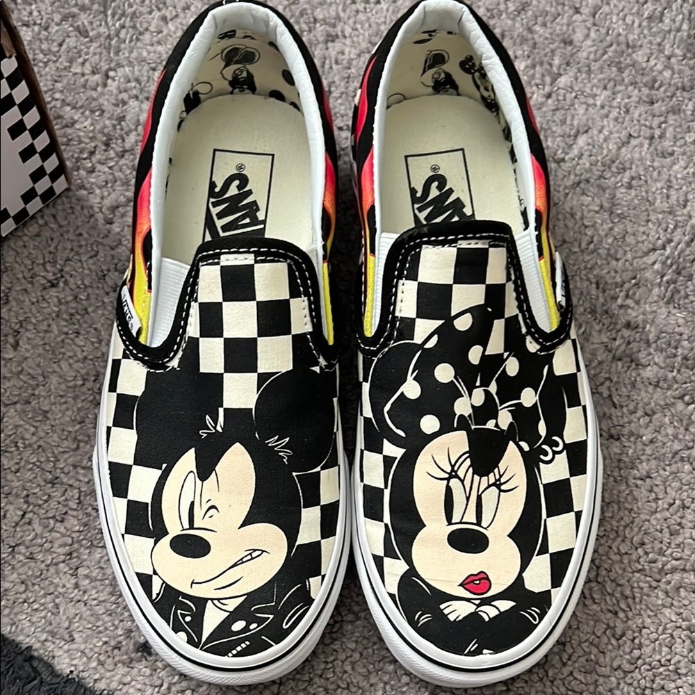 Disney Vans slip on
